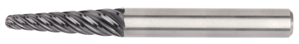 HARVI™ III - Taper Ball Nose - 6 Flutes - Plain Shank - Inch 5970230 - Kennametal