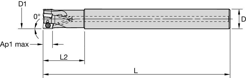 7690VA09 Cylindrical Shank • Medium and Fine Pitch • Metric