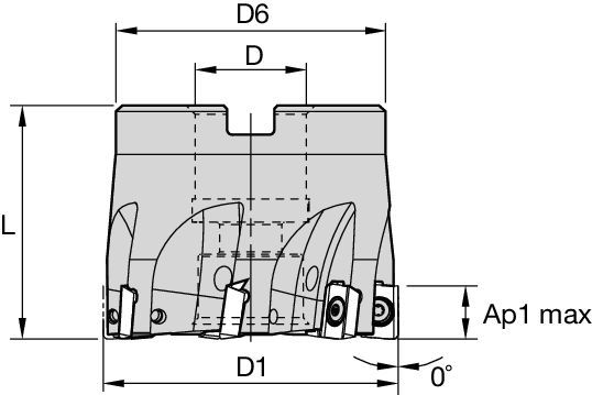 7690VA09 Shell Mills • Metric
