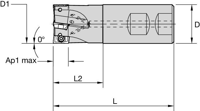 7690VA12 Weldon Shank • Medium and Fine Pitch • Metric