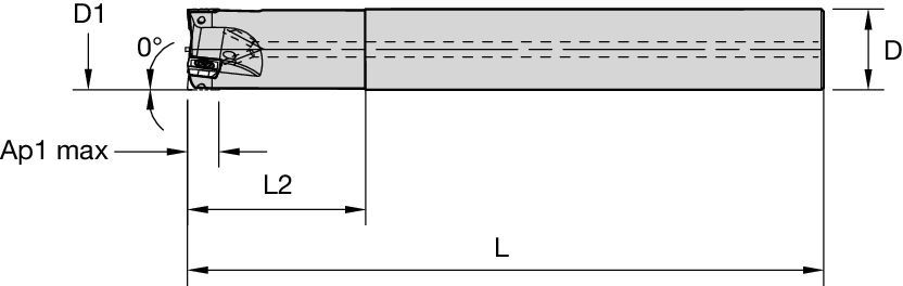 7690VA12 Cylindrical Shank • Medium and Fine Pitch • Metric