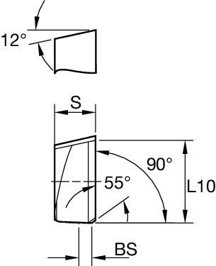Fix-Perfect™ • Cast Iron Indexable Inserts • SPHX1205... • Finishing