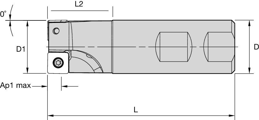 Indexable End Mills