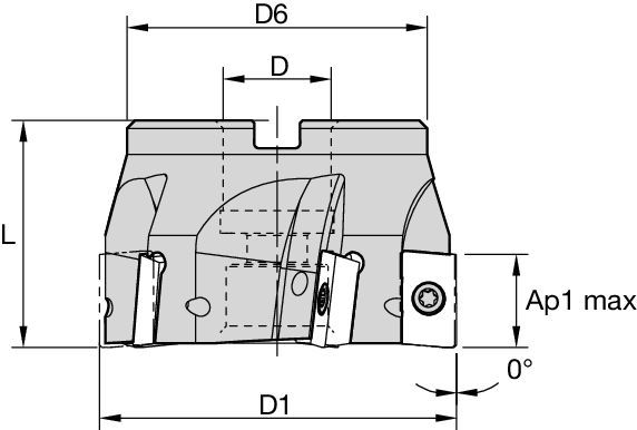 7690VA16 Shell Mill • Inch