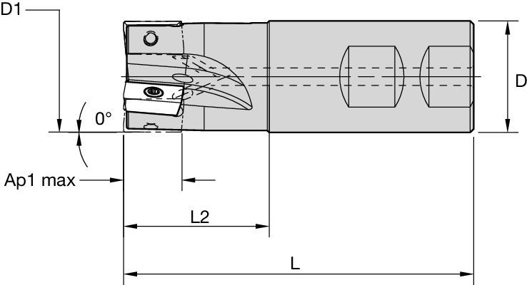 7690VA16 Weldon Shank • Metric