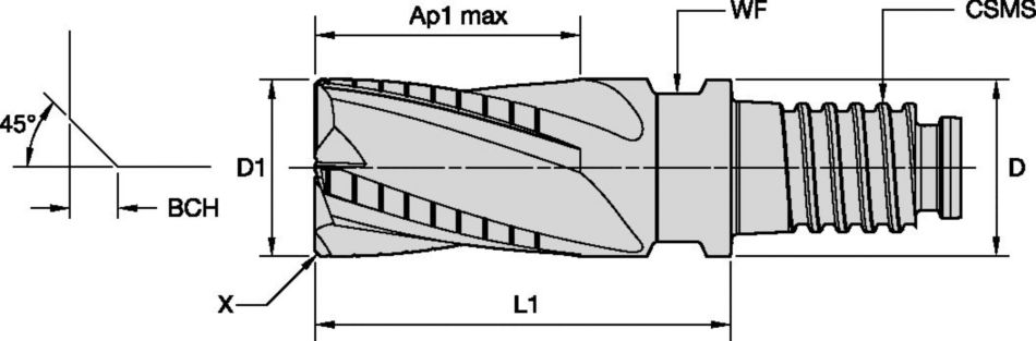 Modular End Milling • RQDB Style