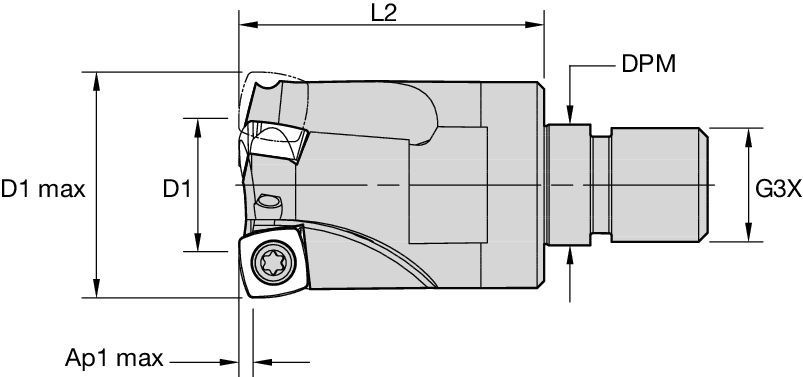 7792VXD09 Modular Head Screw-On • Metric