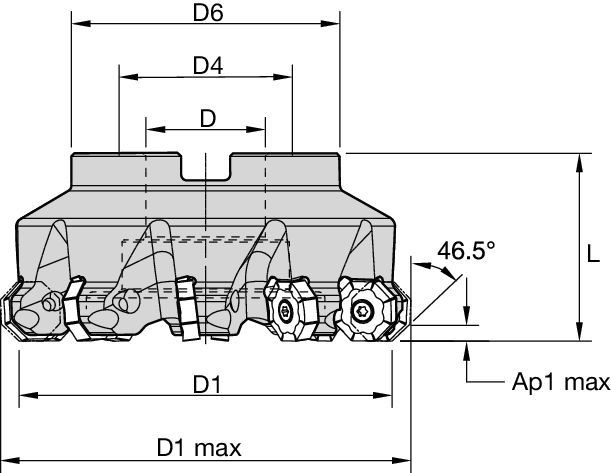 Face Mill • Cast Iron Machining