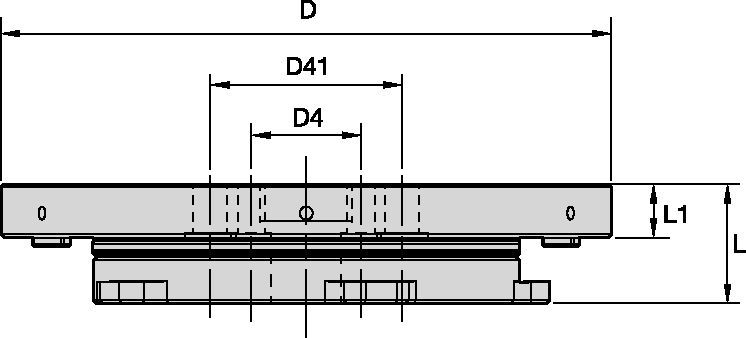 Carrier Flange for Face Mill • Cast Iron Machining