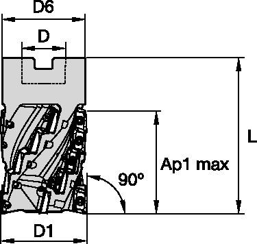 VSM17H™ • Helical Shell Mills • Long Reach • Inch