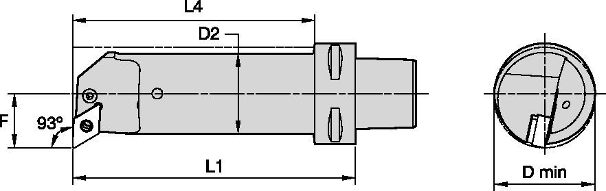 Internal Cutting Units • P-Clamping