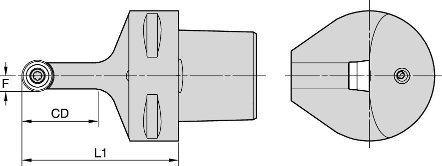 SRD 45°-PSC-Metric CU Tooling Systems - 6334640 - WIDIA