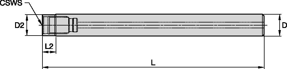 Modulares Schaftfräsen