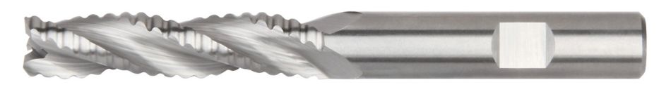 KenCut™ ALR 整体硬质合金立铣刀，用于粗加工铝