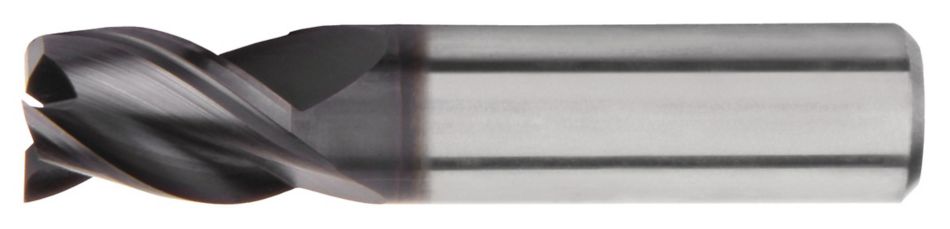 GOmill™ - Square End - 3 Flutes - Sharp Edge - Plain Shank - Inch 4169518 - Kennametal