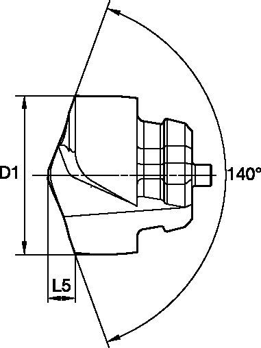 KenTIP™ FS Inserts • Geometría HPL