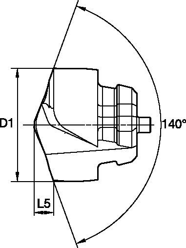 Modular Drilling • Carbide Insert for KenTIP™ FS