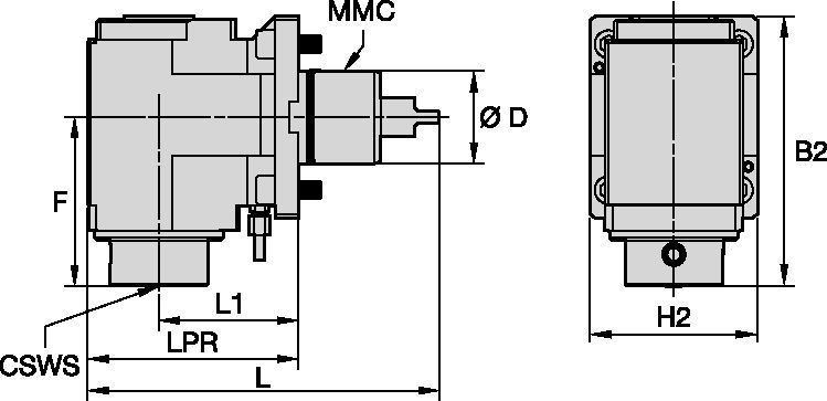 DMG Mori • Angetrieben Radial • KM™ • MMC 002