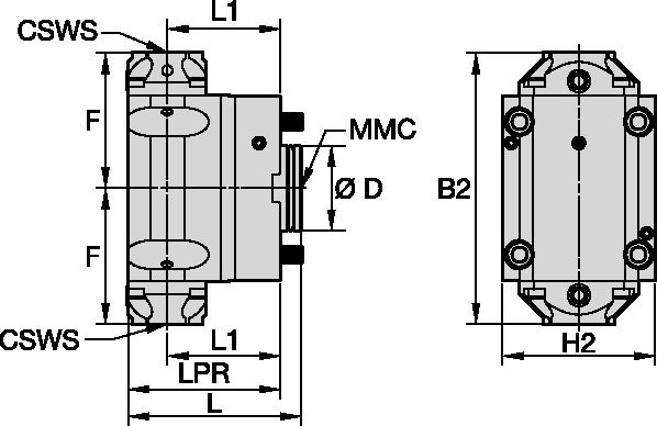 DMG Mori • Utensile statico radiale • KM™ • MMC 002