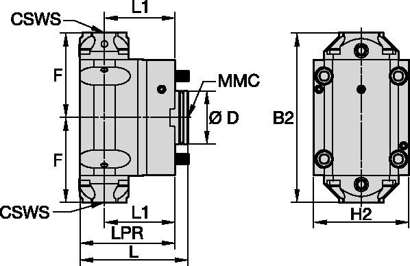 DMG Mori • Herramienta estática radial • KM™ • MMC 002