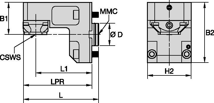 DMG Mori • Utensile statico radiale • KM™ • MMC 001