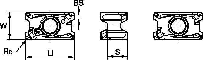 Inserts • XNGU-ALP • For Aluminum and Other Non-Ferrous Alloys