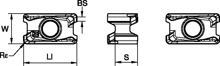 Inserts • XNGU-MM • Universal Geometry for Medium Machining