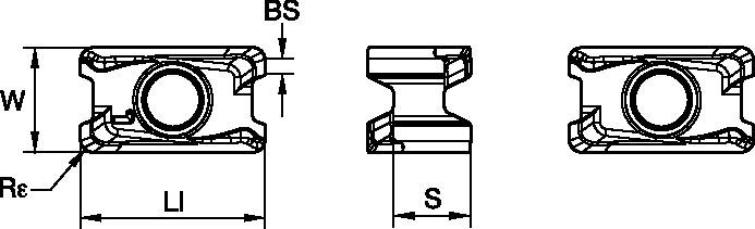 Inserts • XNPU-ML • Light Machining