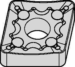 Kenloc™ CNMM ISO/ANSI Turning Insert 1158465 - Kennametal