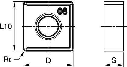 HARVI™ Ultra 8X •&nbsp;Inserts • IC12 • GDH