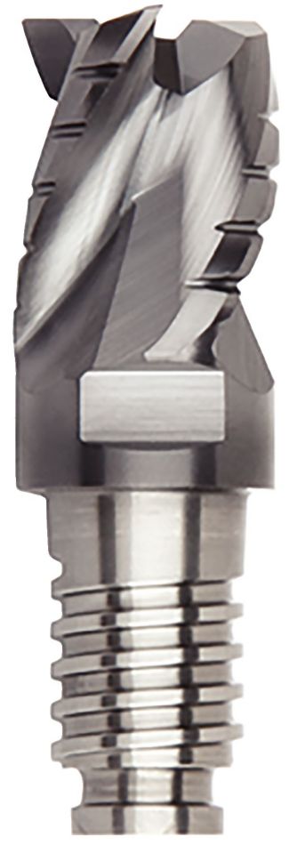 DUO-LOCK™ • KenCut™ RR • Radiused • 3 Flutes • Metric