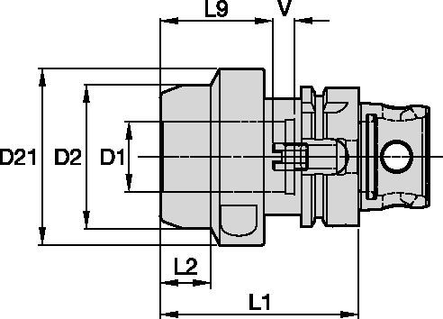 HydroForce™ Hydrodehnspannfutter mit hohem Spannmoment (HT)