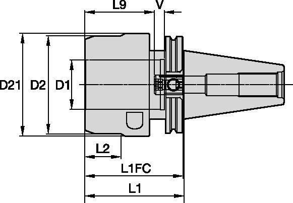 HydroForce™ 高扭矩液压刀柄（HT）