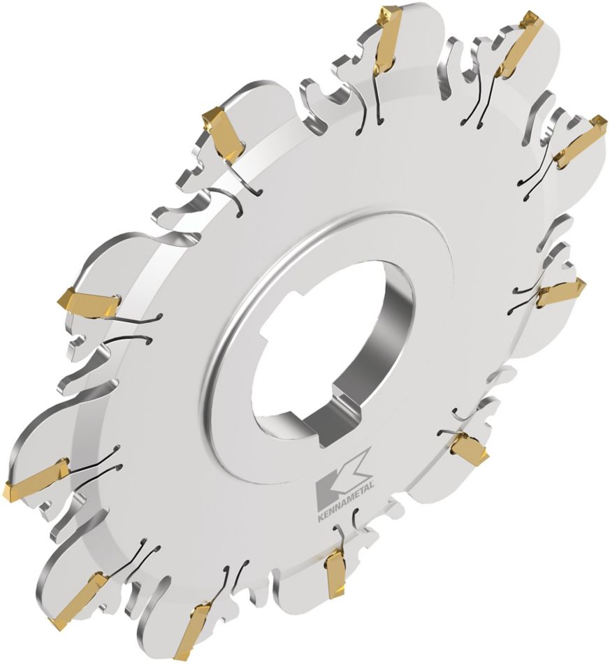 KNS® Slotting Mill • Arbour Mount • Reinforced Body • Metric