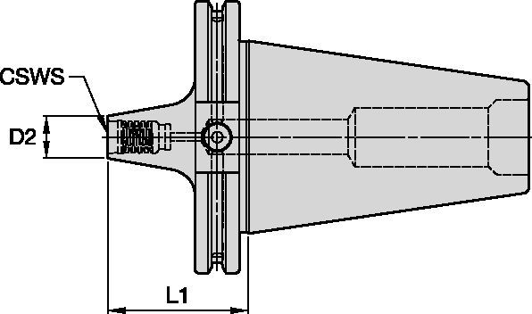 DL Adapter - CV50 In Tooling Systems - 6478865 - WIDIA