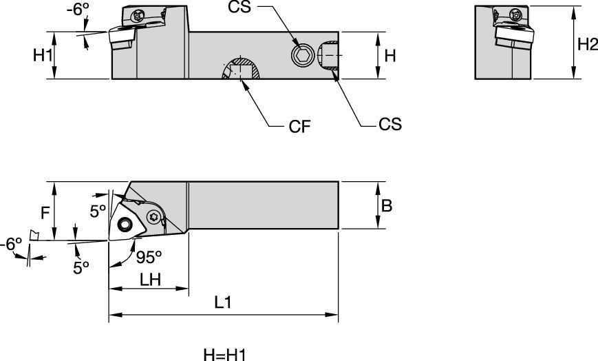 Kenlever™ • Adduzione interna di refrigerante • PWLN 95°