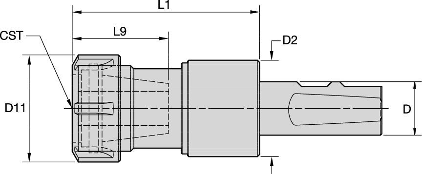 Straight Shank Synchro Plus • Metric