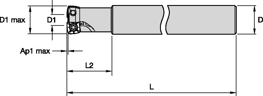 VXF™-07 • Cylindrical End Mills • Metric