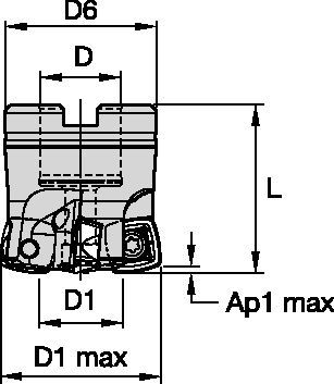 VXF™-12 - Shell Mills - Inch 6596770 - WIDIA