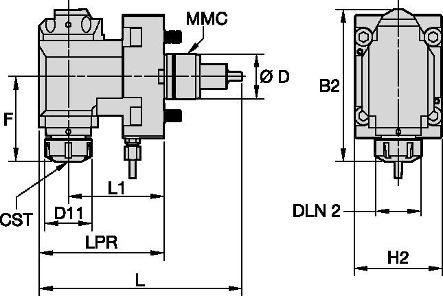 Doosan™ • Driven Tool Radial • ER™ • MMC 036