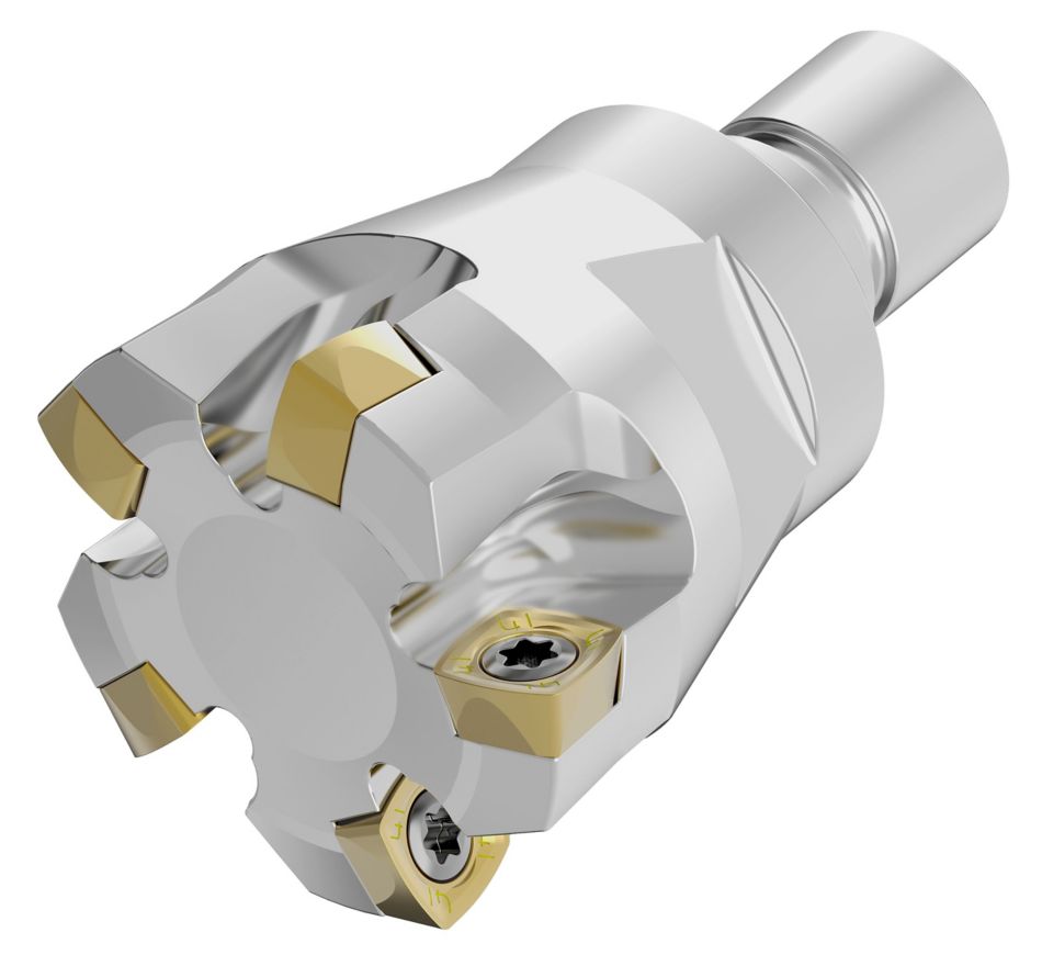 High-Feed copy milling cutter for multiple materials.