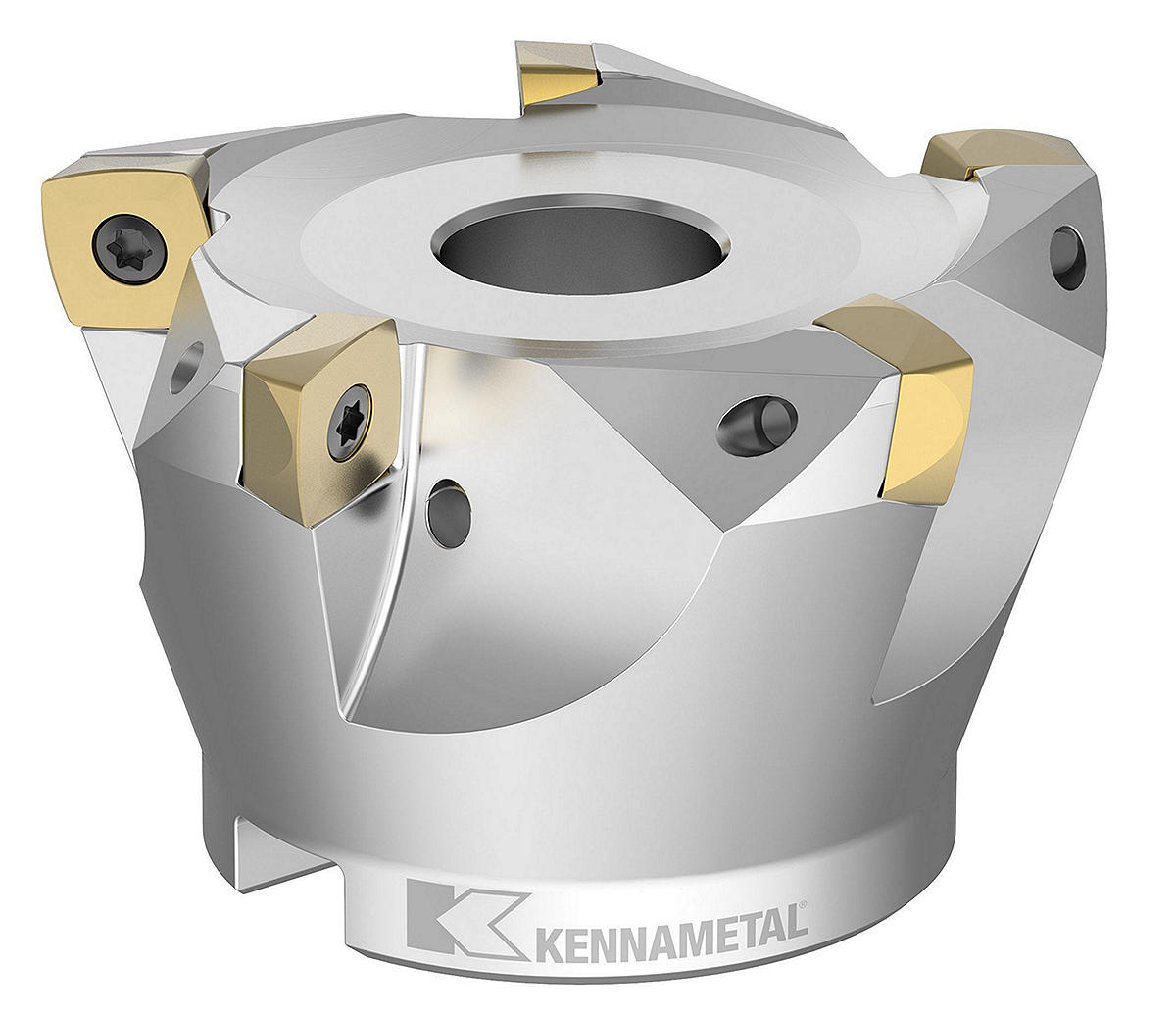 High-Feed copy milling cutter for multiple materials.