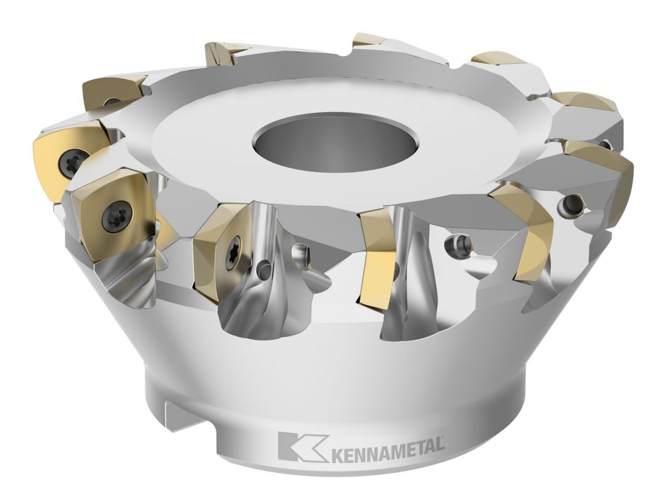 High-Feed copy milling cutter for multiple materials.