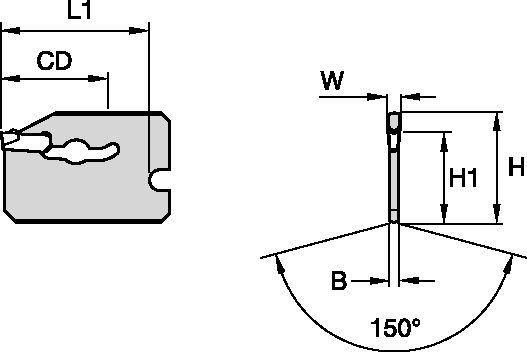 Grooving, and Cut-Off • Blades with and without reinforcement