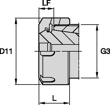 ER™ • Solid Locknut