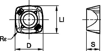 Insertos • XDPT-MH