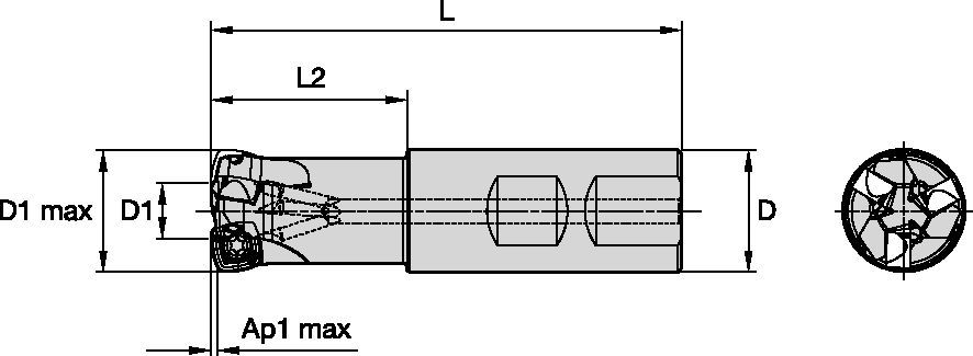 Weldon® End Mills • Metric