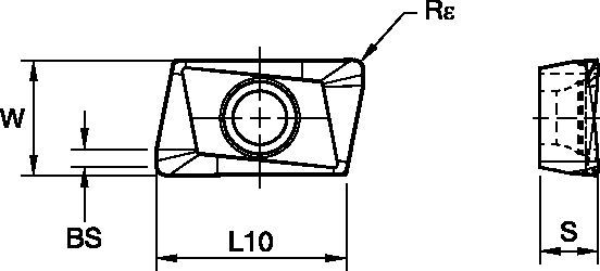 M680-16 - XPHT-GE 6843938 - WIDIA