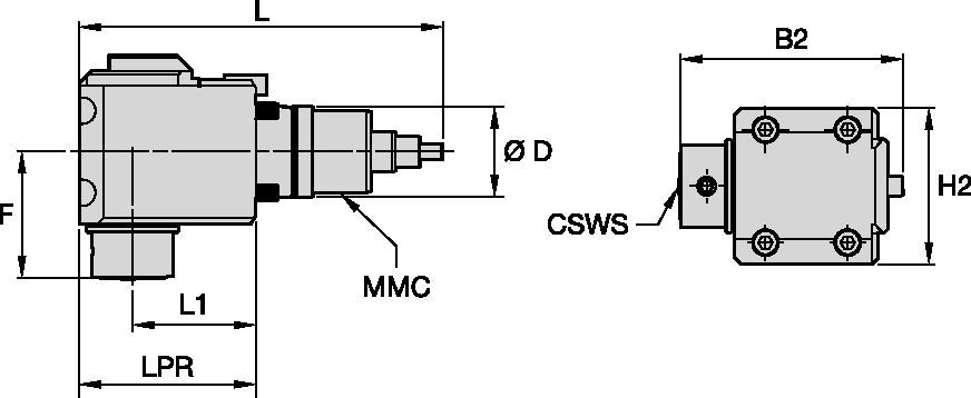 Nakamura™ • Herramienta a motor radial • KM™ • MMC 030