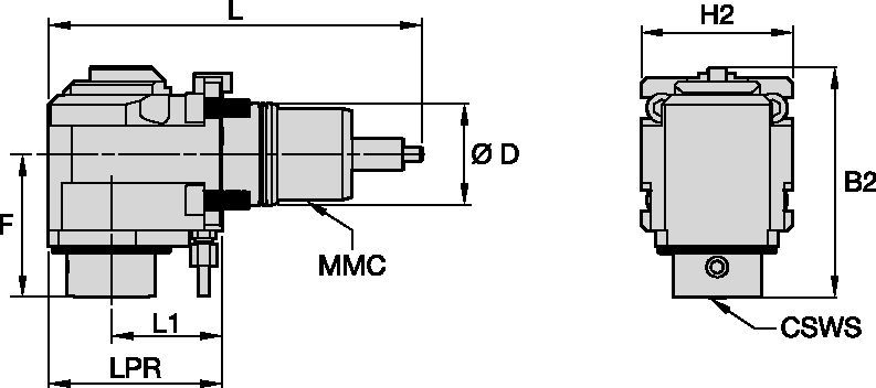 Nakamura™ • Driven Tool Radial • KM™ • MMC 031